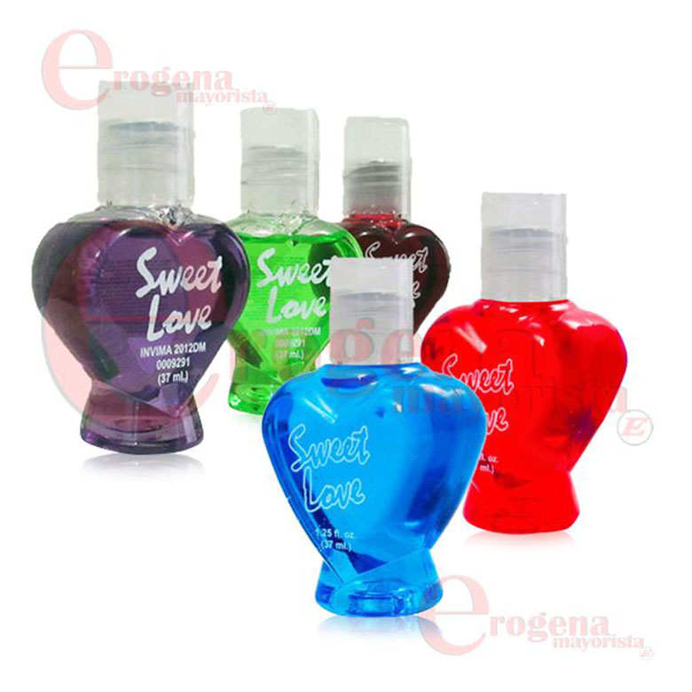 Lubrifiant Sweet Love Gel - Secret Play, Comestible, Aromatisé, 60 Ml, Base Eau