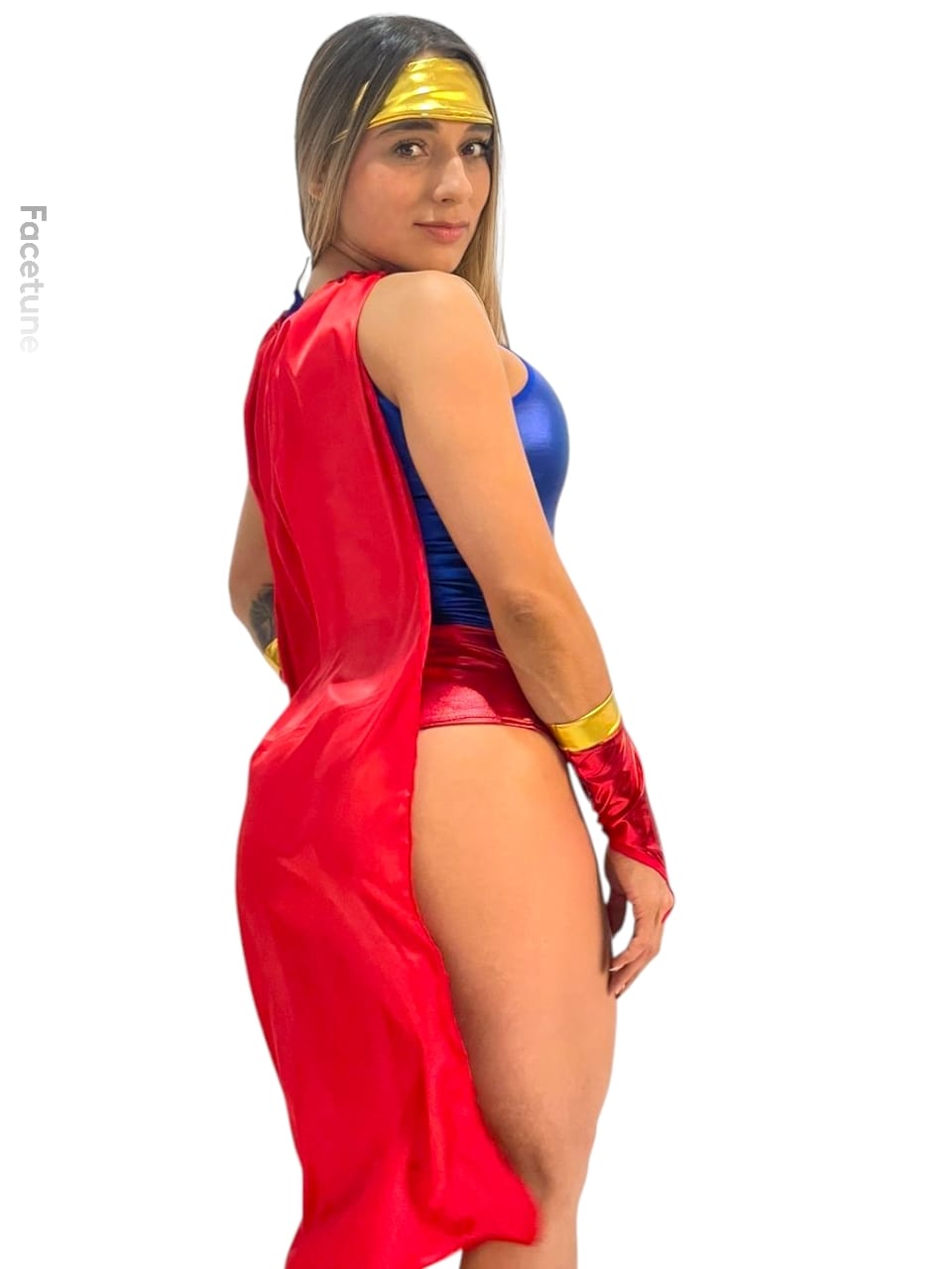 DISFRAZ SUPER CHICA - Imagen 3