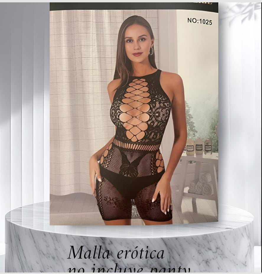 MALLA SEXUAL VESTIDO (no incluye panty) ref.1025