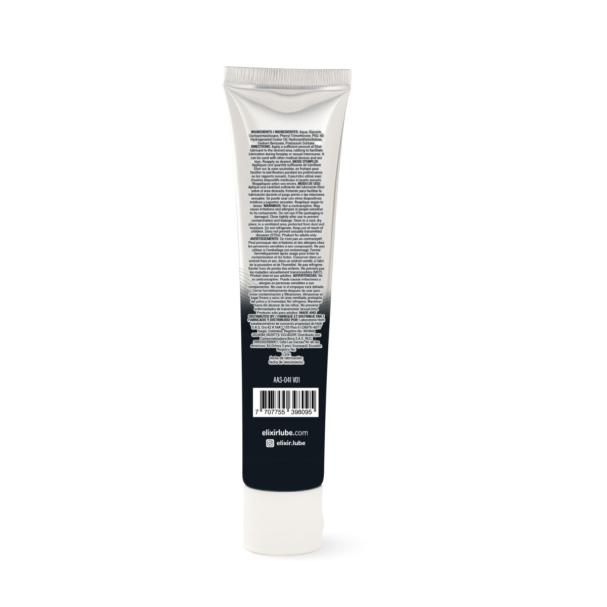 LUBRICANTE INTIMO HIBRIDO 30ML ELIXIR - Imagen 3
