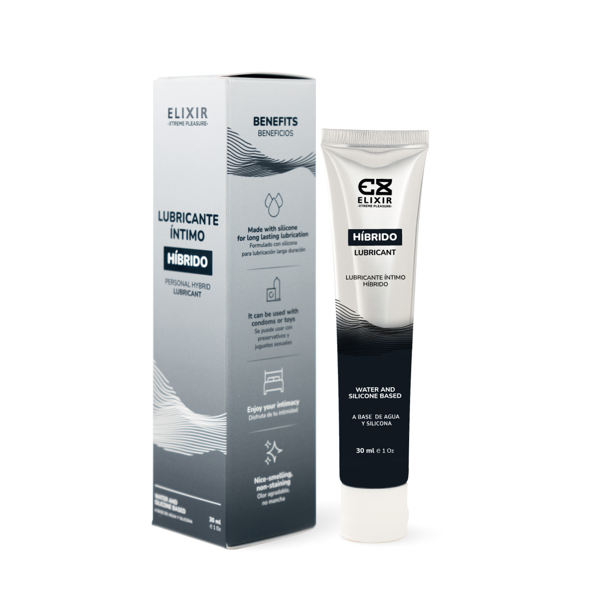 LUBRICANTE INTIMO HIBRIDO 30ML ELIXIR – Erógena Mayorista