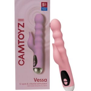 ESTIMULADOR DE PUNTO G Y CLITORIS VESSA CAMTOYZ