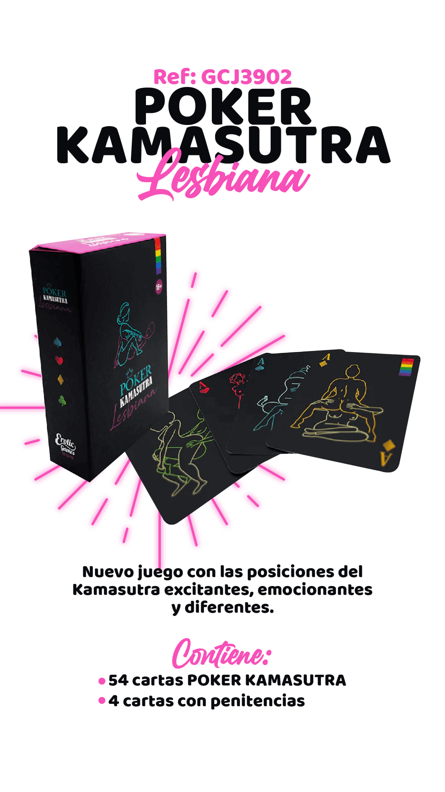 POKER KAMASUTRA LESBIANA - Imagen 2