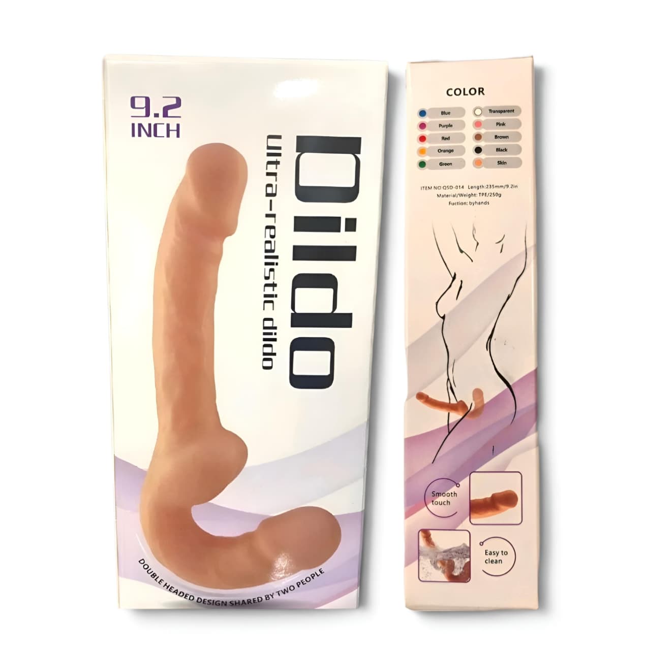 DILDO DOBLE ULTRA REALISTIC 9.2