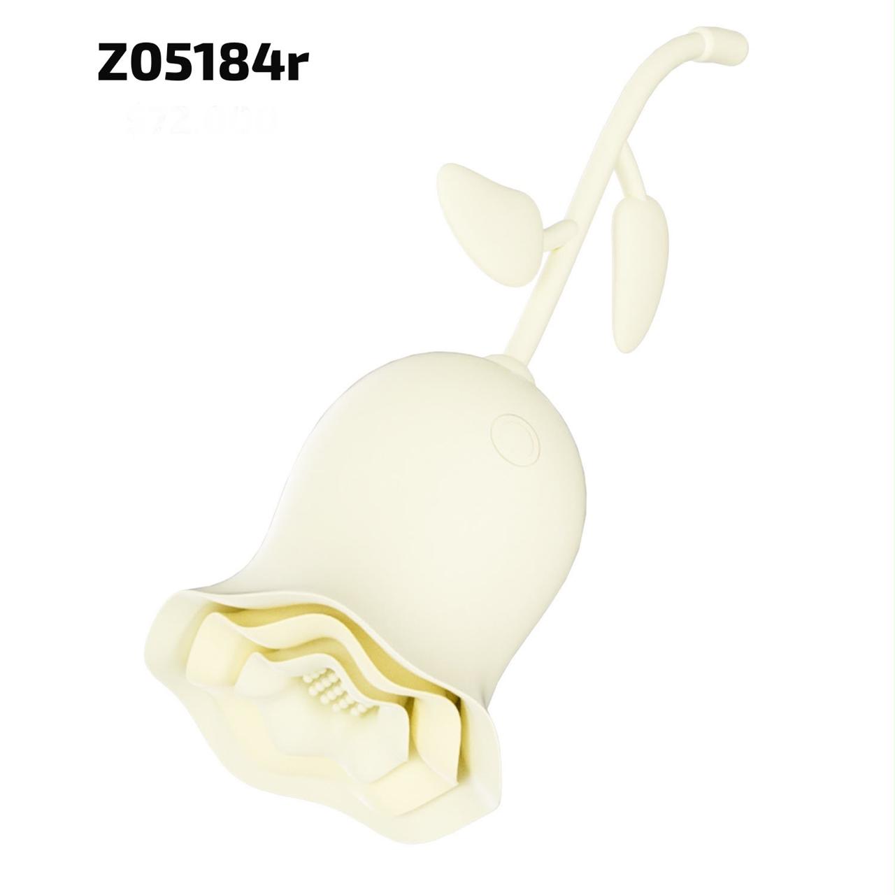 ESTIMULADOR LUSTEAU FLOR AMARILLA GRANDE RECARGABLE
